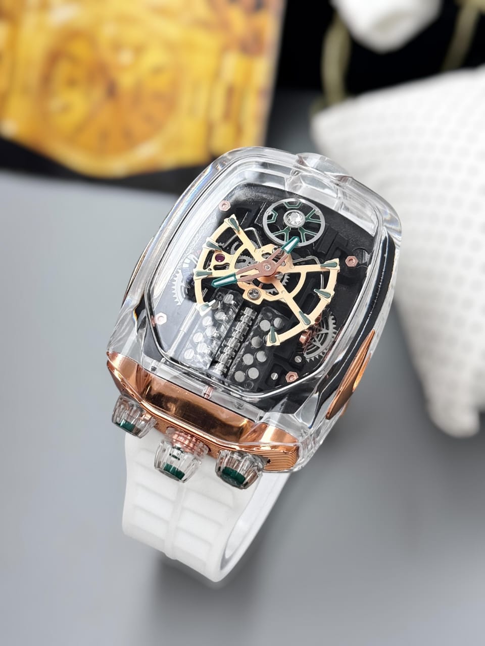 JACOB & CO. BUGATTI CHIRON – ENGINE ON YOUR WRIST